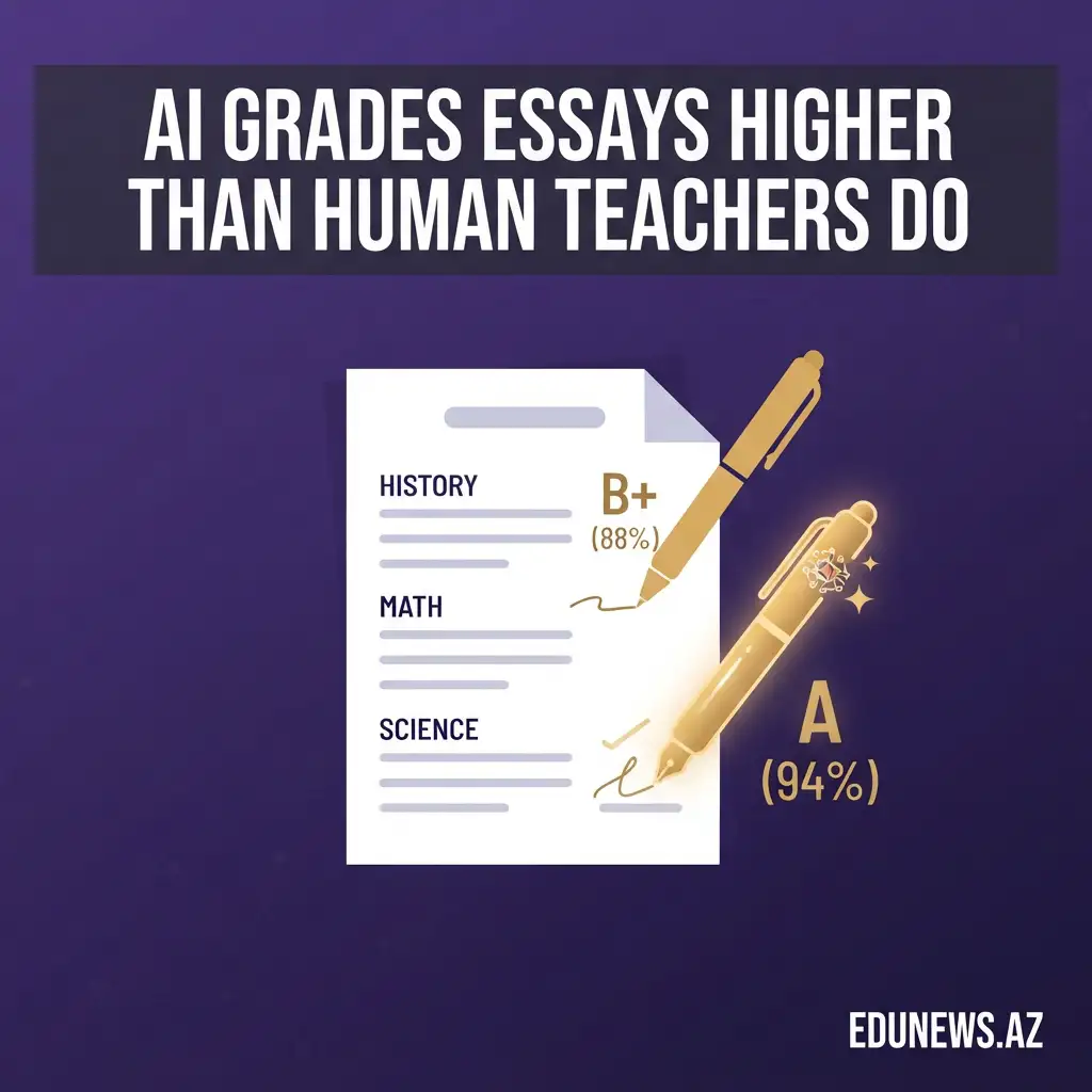 AI Grades Essays Higher Than Human Teachers Do — and That Should Worry Anyone Hoping It Would Fix Grade Inflation