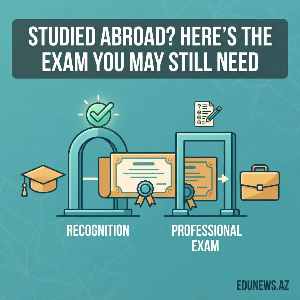 Studied Abroad? Here's the Exam You Might Not Know You Need to Take Before You Can Legally Work in Azerbaijan