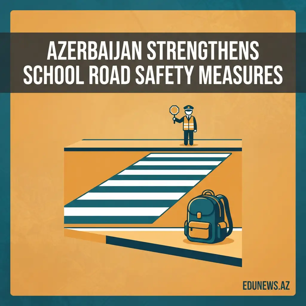 As the New School Year Begins, Azerbaijan Moves to Strengthen Road Safety Around Schools