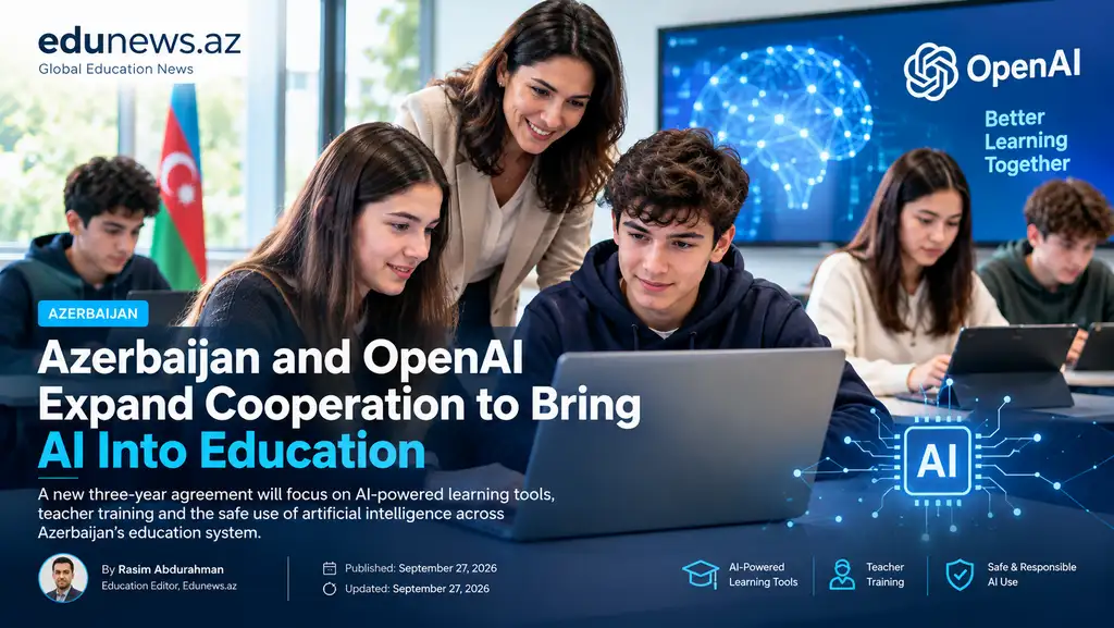 Azerbaijan and OpenAI Expand Cooperation to Bring AI Into Education