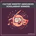 Winners of Culture Ministry's Scholarship Program Announced